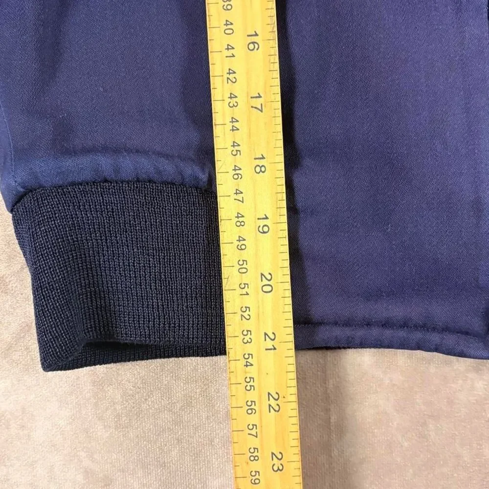 vintage 1966 usafa hirsch tyler full zip cadet jacket size 38 short